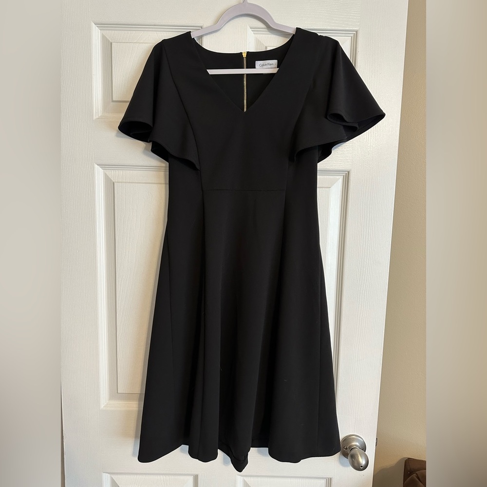 Calvin Klein- women’s black dress- size 8